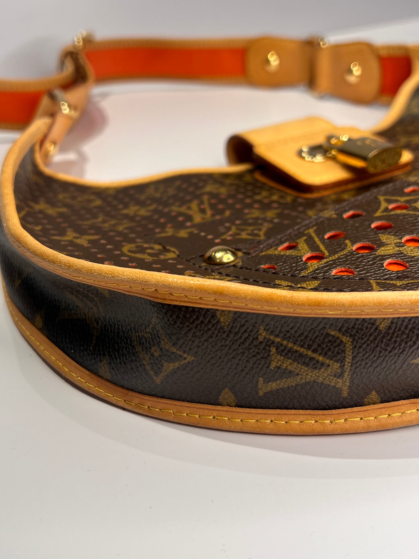 Louis Vuitton Perforated Demi-Lune