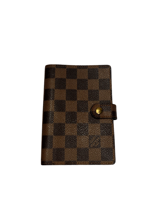 Louis Vuitton  Damier Ebene Agenda