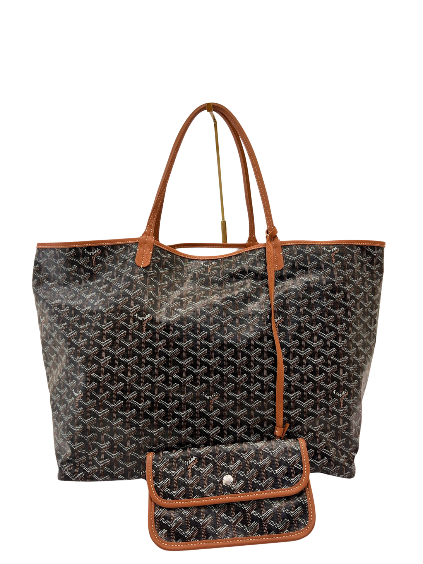 Goyard Saint Louis Tote Coated Canvas GM